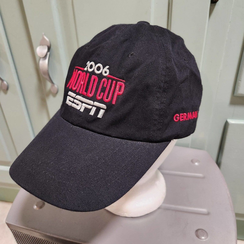 VTG ESPN 2006 FIFA World Cup Germany Adjustable Hat Cap Soccer Futball Football
